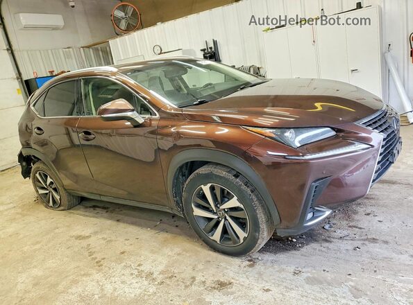 JTJBARBZXK2214486 2019 LEXUS NX Brown Delantero derecho