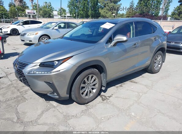 JTJBJRBZ0J2096544 2018 LEXUS NX 300H Silver Przód lewy