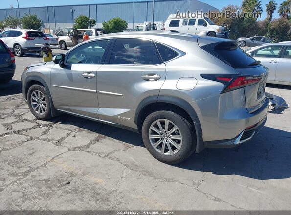 JTJBJRBZ0J2096544 2018 LEXUS NX 300H Silver Tył lewy