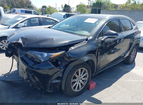 JTJBJRBZ0K2107754 2019 LEXUS NX 300H Black წინა მარცხენა ხედი სამი მეოთხედიდან
