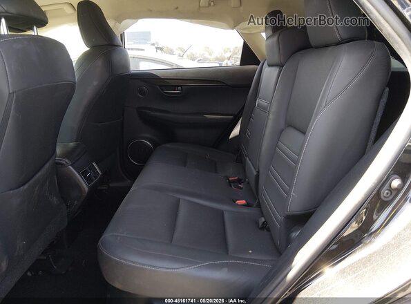 JTJBJRBZ0K2107754 2019 LEXUS NX 300H Black VIN კოდის სტიკერის ხედი