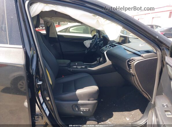 JTJBJRBZ0K2107754 2019 LEXUS NX 300H Black წინა სალონის ხედი