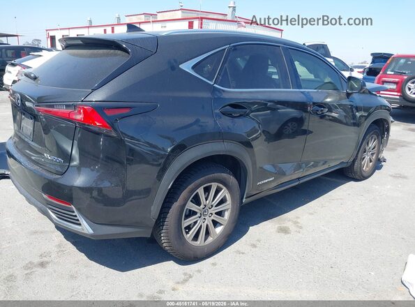 JTJBJRBZ0K2107754 2019 LEXUS NX 300H Black უკანა მარჯვენა