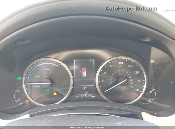 JTJBJRBZ1K2108878 2019 LEXUS NX 300H White Հետևի նստատեղերի տեսք