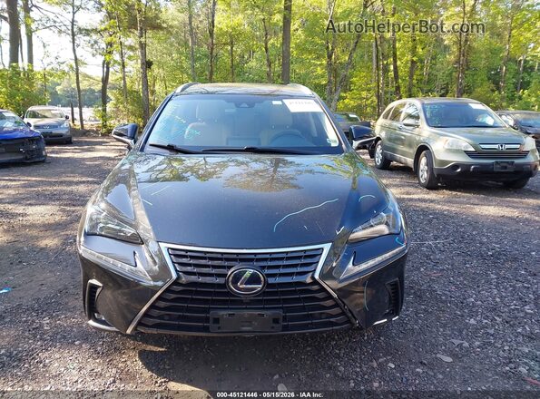 JTJBJRBZ2J2090289 2018 LEXUS NX 300H Black Widok zestawu wskaźników