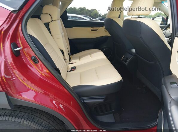 JTJBJRBZ3K2118828 2019 LEXUS NX 300H Red Вид наклейки з VIN-кодом