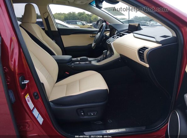 JTJBJRBZ3K2118828 2019 LEXUS NX 300H Red Вид салону спереду