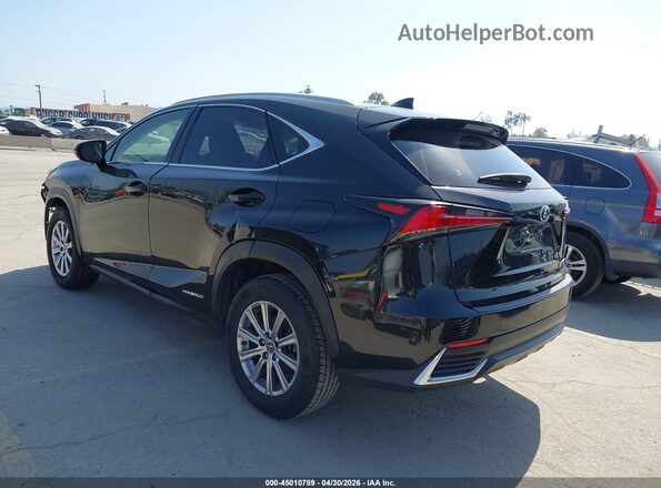 JTJBJRBZ4K2107630 2019 LEXUS NX 300H Black Trasero izquierdo