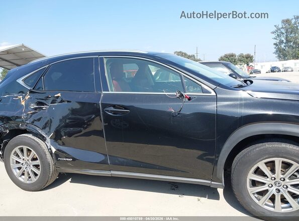 JTJBJRBZ4K2107630 2019 LEXUS NX 300H Black Vista interior trasera