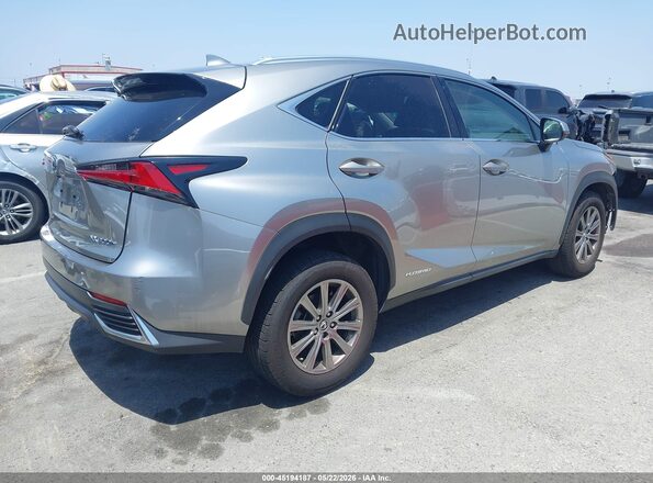 JTJBJRBZ5J2085314 2018 LEXUS NX 300H Серебряный Задняя правая четверть