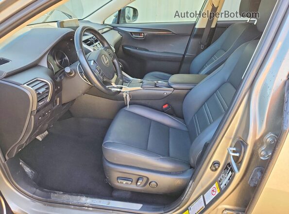 JTJBJRBZ7J2091339 2018 LEXUS NX Gray Սալոնի դիմացի տեսք