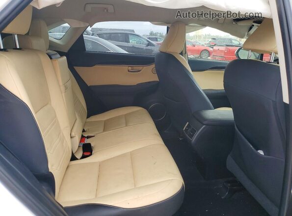 JTJBJRBZ8H2069893 2017 LEXUS NX White Սալոնի հետևի տեսք