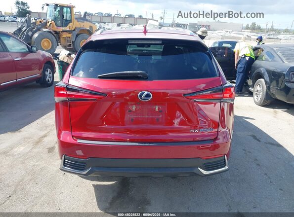 JTJBJRBZ9K2118767 2019 LEXUS NX 300H Red 