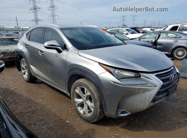 JTJBJRBZXH2063416 2017 LEXUS NX Silver Front right