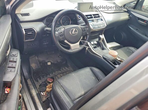 JTJBJRBZXH2063416 2017 LEXUS NX Silver Dashboard view