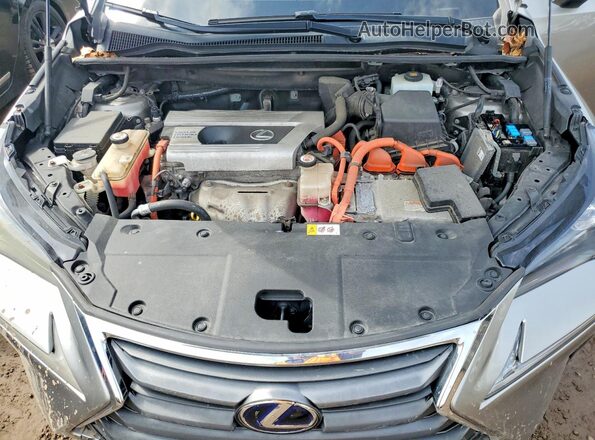JTJBJRBZXH2063416 2017 LEXUS NX Silver Rear interior view