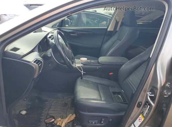 JTJBJRBZXH2063416 2017 LEXUS NX Silver Front interior view