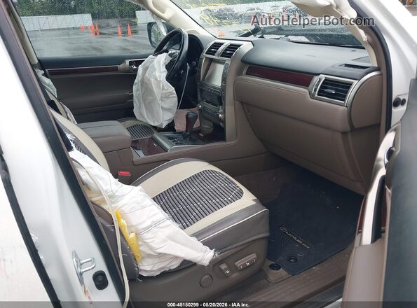 JTJBM7FX2K5210578 2019 LEXUS GX 460 White Սալոնի դիմացի տեսք