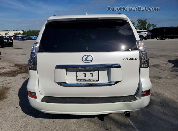 JTJBM7FX4J5206403 2018 LEXUS GX White Հետևի տեսք