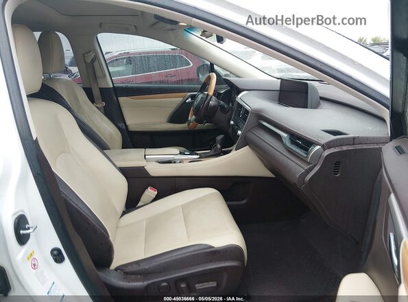 JTJBZMCA2G2011393 2016 LEXUS RX 350 White Vista interior delantera