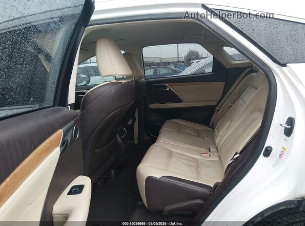 JTJBZMCA2G2011393 2016 LEXUS RX 350 White Vista de la etiqueta del VIN