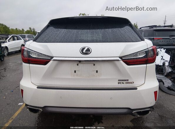 JTJBZMCA2G2011393 2016 LEXUS RX 350 White 