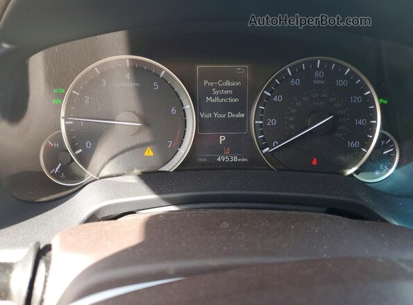 JTJBZMCA2H2023237 2017 LEXUS RX White Widok zestawu wskaźników