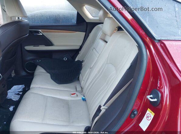 JTJBZMCA5H2019425 2017 LEXUS RX 350 Red 