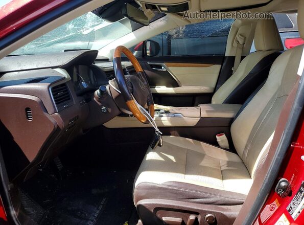 JTJBZMCA9G2003047 2016 LEXUS RX Red Vista interior delantera
