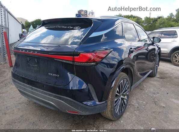 JTJCHMAAXT2040077 2026 LEXUS RX 350 Blue Задня права чверть