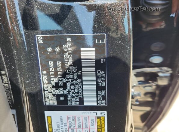 JTJCJMGA4S2031711 2025 LEXUS RX Charcoal Widok komory silnika