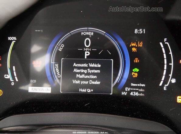 JTJCJMGA8R2012072 2024 LEXUS RX 450H+ Black უკანა სავარძლების ხედი