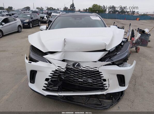 JTJCJMGA8R2012072 2024 LEXUS RX 450H+ Black უკანა სალონის ხედი