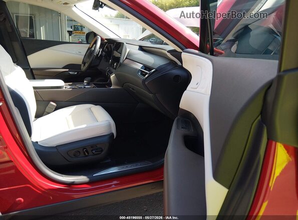 JTJCJMGA8S2034739 2025 LEXUS RX 450H+ Red წინა სალონის ხედი
