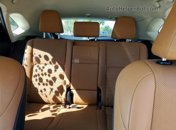 JTJDARBZ3L5004014 2020 LEXUS NX Gray Widok tylnych siedzeń