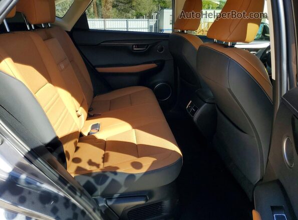 JTJDARBZ3L5004014 2020 LEXUS NX Gray Widok wnętrza z tyłu