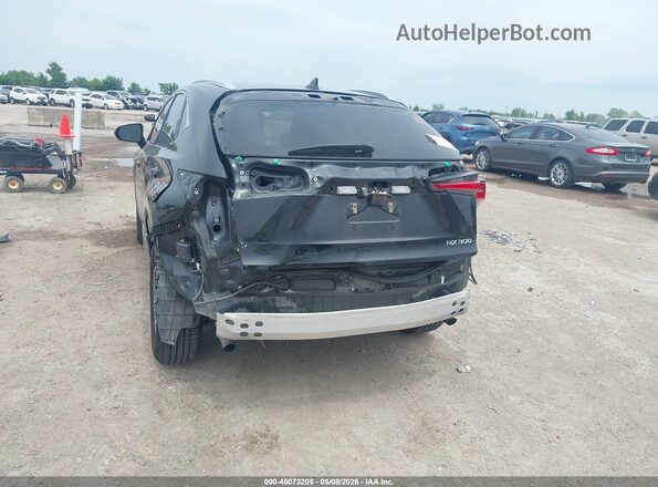 JTJDARBZ3M2195520 2021 LEXUS NX 300 Black Դիմացի տեսք