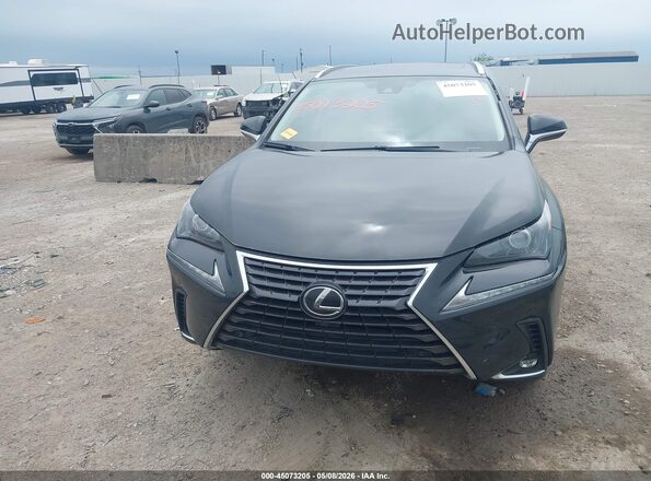 JTJDARBZ3M2195520 2021 LEXUS NX 300 Black Սալոնի հետևի տեսք