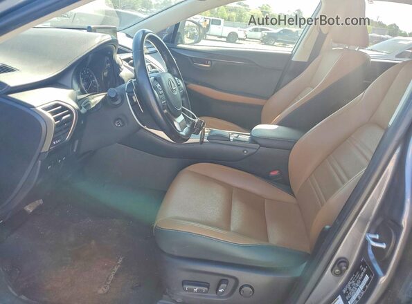 JTJDARBZ4M2191928 2021 LEXUS NX Silver წინა სალონის ხედი
