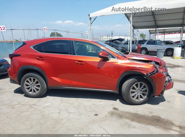JTJDARBZ4M2198989 2021 LEXUS NX 300 Orange Vista interior trasera