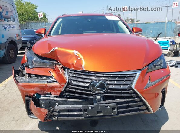 JTJDARBZ4M2198989 2021 LEXUS NX 300 Orange Vista del cuadro de instrumentos