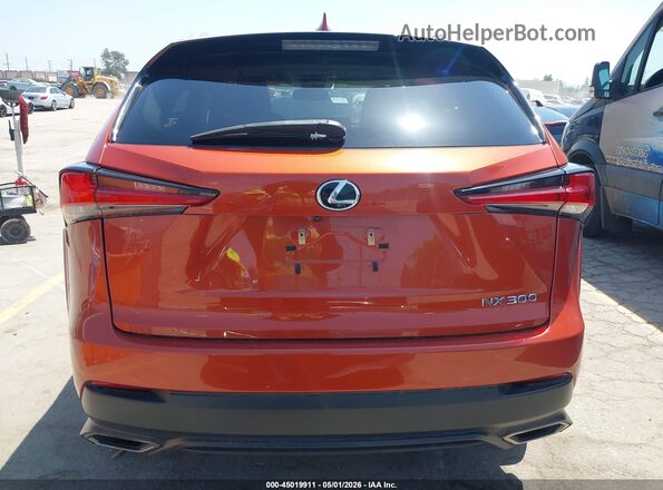JTJDARBZ4M2198989 2021 LEXUS NX 300 Orange 