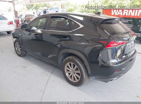 JTJDARBZ5L5001616 2020 LEXUS NX 300 Black Rear left