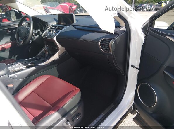 JTJDARBZ5M5027523 2021 LEXUS NX 300 White Widok wnętrza z przodu