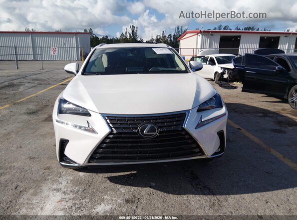 JTJDARBZ5M5027523 2021 LEXUS NX 300 White Widok zestawu wskaźników