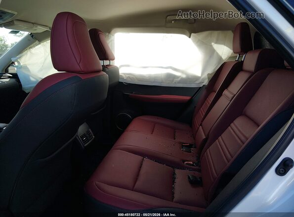 JTJDARBZ5M5027523 2021 LEXUS NX 300 White Widok naklejki z numerem VIN
