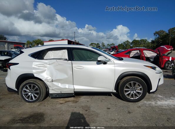 JTJDARBZ5M5027523 2021 LEXUS NX 300 White Widok wnętrza z tyłu