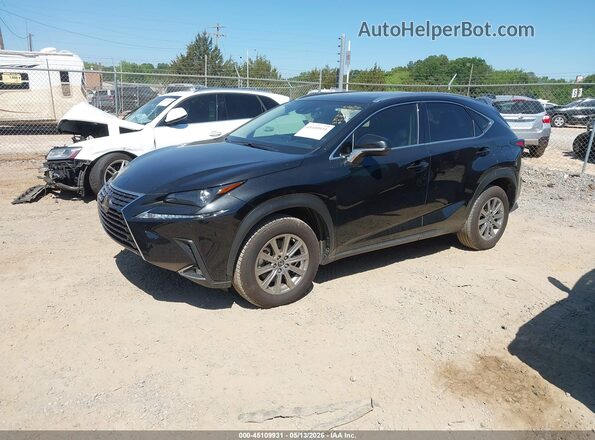 JTJDARBZ9M2184411 2021 LEXUS NX 300 Black წინა მარცხენა ხედი სამი მეოთხედიდან