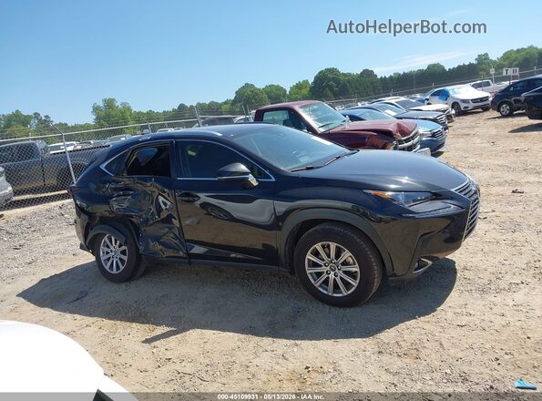 JTJDARBZ9M2184411 2021 LEXUS NX 300 Black უკანა სალონის ხედი