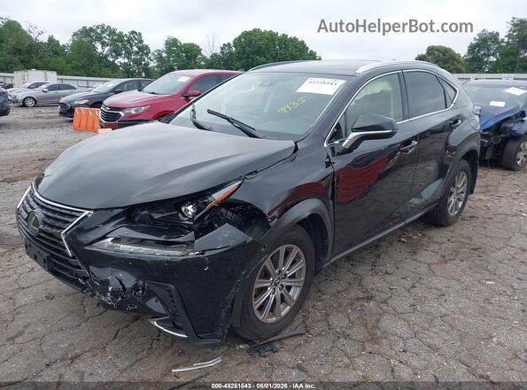 JTJDARDZ0M2249935 2021 LEXUS NX 300 Black წინა მარცხენა ხედი სამი მეოთხედიდან